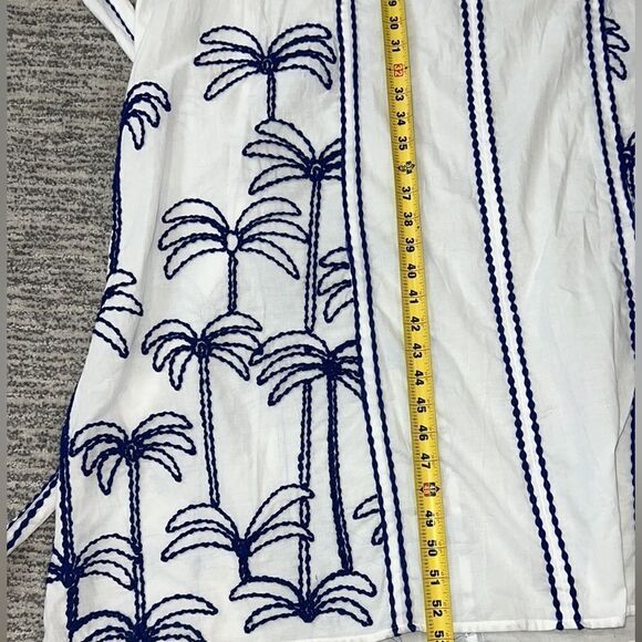 NWT LACE THE LABEL EMBROIDERED PEASANT DRESS Anthropologie Medium - Picture 11 of 16